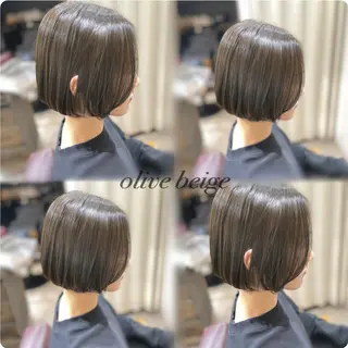 ショート 美髪矯正/艶ボブ🫧 🍀星野茉由のヘアスタイル