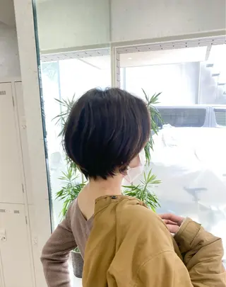 ショート nex the salon coall所属・🫧似合わせショート イシダ🫧のヘアスタイル