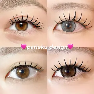 マツエク・マツパ sola: neolive熊田のマツエク・マツパデザイン