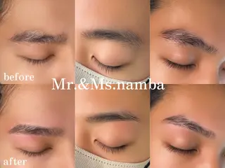アイブロウ Mr.&Ms. 脱毛 /眉毛ワックス/まゆのエステ・リラクイメージ