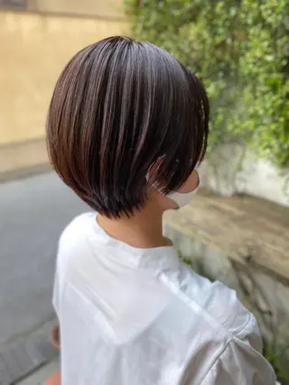 ショート カラー 小顔ショート✁ ⁂Yukari⁂のヘアスタイル