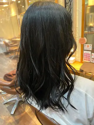 ロング カラー パーマ ヘアアレンジ メンズ キッズ ネイル マツエク・マツパ emu所属・🌈髪質改善・美髪矯 正・平野瀬乃🌈のヘアスタイル