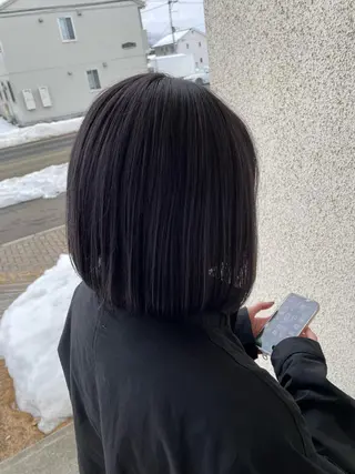 ミディアム 藤村 翔充のヘアスタイル