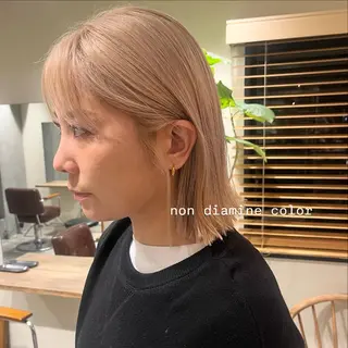 ミディアム カラー 🦮shiori アイドルオタク🦮のヘアスタイル