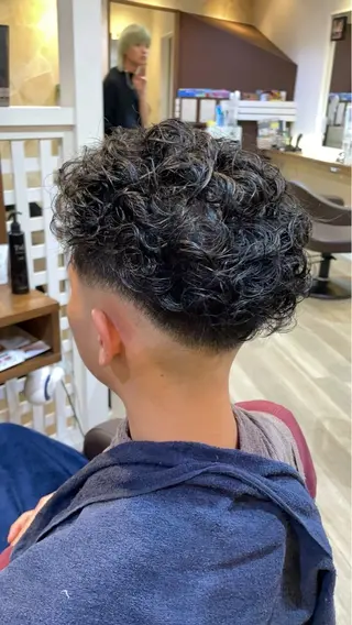 メンズ けいせい/横浜/ カラー、パーマ、縮毛のヘアスタイル