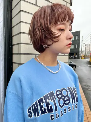 ショート パーマ パーマ特化美容師 mikuのヘアスタイル