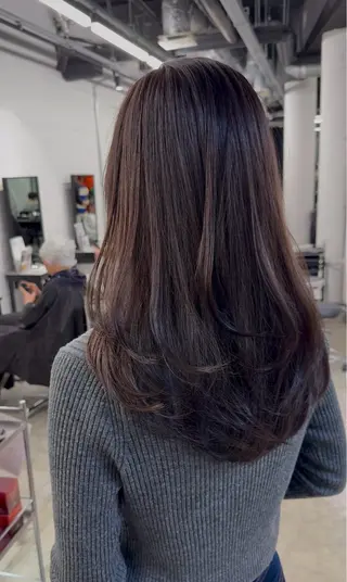 セミロング カラー Pia hair Design Yakuin所属・松尾太樹 【pia】福岡美容室のヘアスタイル