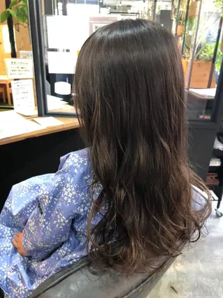 セミロング キッズ FERIA  fam 桃山台　　菊田彩花のヘアスタイル