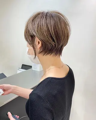 ショート TONI&GUY福岡天神所属・牧野 美波のヘアスタイル
