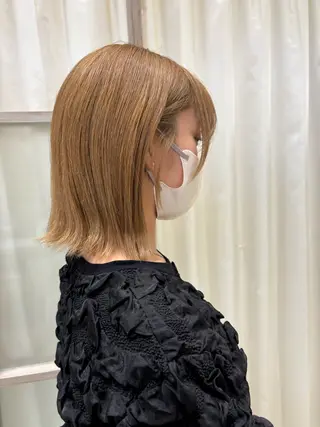 ミディアム つちだ ゆうひ / 暗髪カラー⟡.·のヘアスタイル