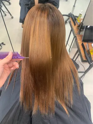 ♡ハイライトカラー shinri♡のヘアスタイル