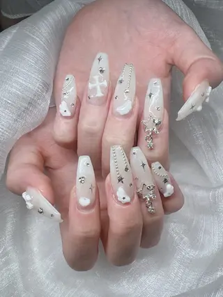 ネイル Lee Nails チップ長さだし専門店のネイルデザイン