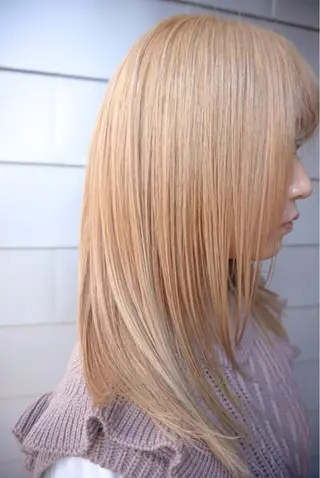 ミディアム カラー パーマ current所属・✨カット美容師 💡高橋優也💡のヘアスタイル