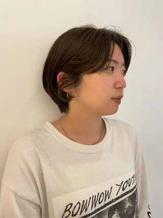 ショート カラー 斉藤 瑞恵のヘアスタイル