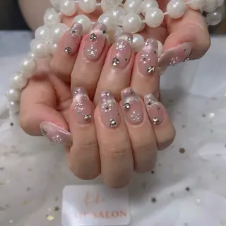 ネイル 💕鈴木ユリ パラジェル/オフ無料のネイルデザイン