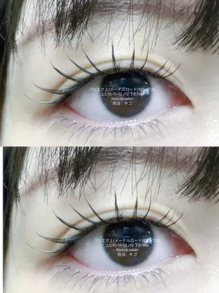 マツエク・マツパ kico.coサロン 池袋ニ丁目店のマツエク・マツパデザイン