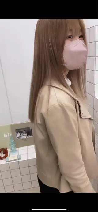 セミロング カラー 関 京磨のヘアスタイル