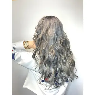 ロング カラー 韓国カラー/エクステ carryのヘアスタイル