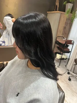 ミディアム カラー 阿部 翔一郎/暖色系カラーのヘアスタイル