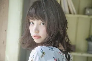 ミディアム lond strada所属・🌟モテ髪ショート 🌟店長　津賀涼のヘアスタイル