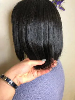 ショート 髪質改善/縮毛矯正 /青山　早希🐾のヘアスタイル