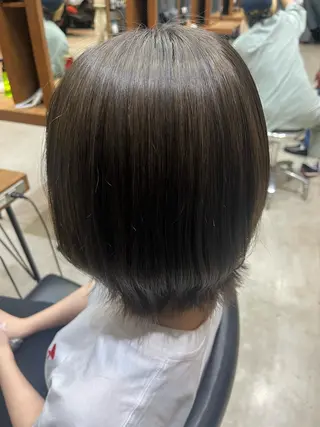 ショート カラー ♱地雷カラー♱ウルフ ♱ 藍衣 ♱のヘアスタイル