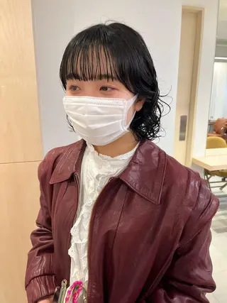 ミディアム パーマ お洒落パーマ/ボブ ❄️Tomoka❄️のヘアスタイル