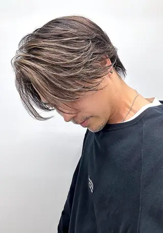 ショート カラー メンズ marfe天王寺 髪質改善/メンズのヘアスタイル