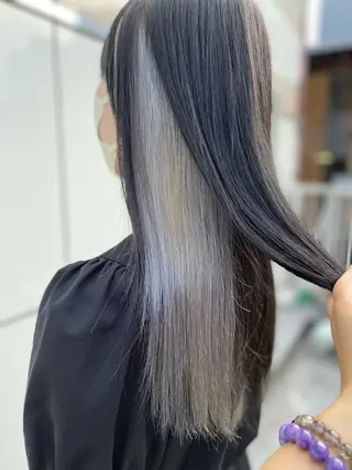 ロング カラー 💎ルフレ歌舞伎町 💎プルエクステのヘアスタイル