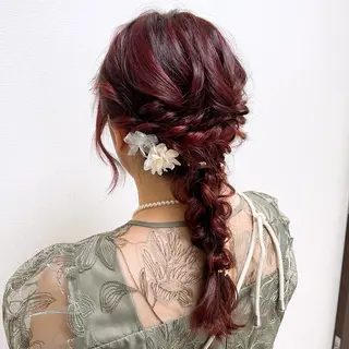 セミロング いとう りょうたのヘアスタイル