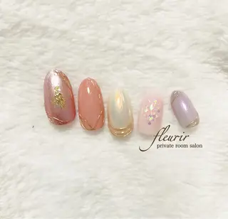 ネイル フルリール 【プライベートサロンのネイルデザイン