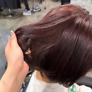 ミディアム IS所属・横浜美容室/透明感 カラー/レイヤーのヘアスタイル