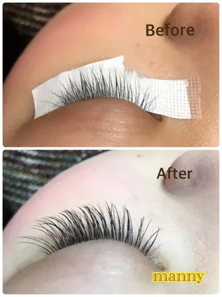 マツエク・マツパ manny eyelashのマツエク・マツパデザイン