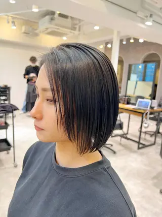 ショート カラー Stir Maison 大宮所属・ryuma/ボブ /透明感カラーのヘアスタイル