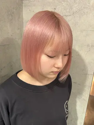 ショート カラー エクステ×ハイトーン 🌈KEISUKEのヘアスタイル