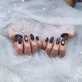 ネイル パーツ全部¥110 サロンミミのネイルデザイン