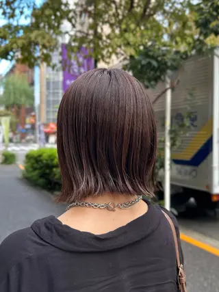 ショート カラー 髪質改善/縮毛矯正 ボブ/Ryuseiのヘアスタイル