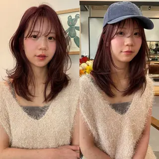 ロング 松村 愛輝のヘアスタイル