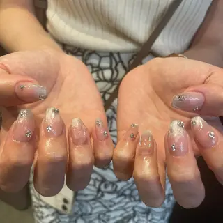 ネイル 🫧飛山琉桜/二条 ネイルアート/束感のマツエク・マツパデザイン