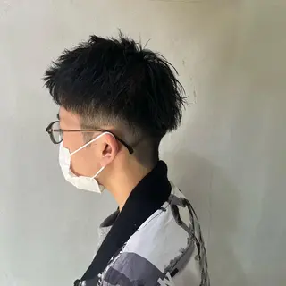 メンズ アキト/ メンズ/透明感暗髪のヘアスタイル