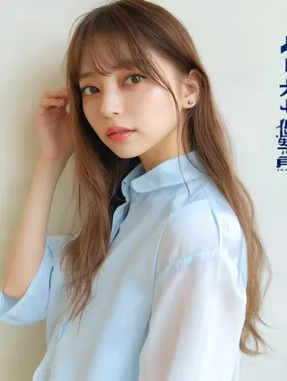 ミディアム カラー JILL by GiseL/天神のヘアスタイル