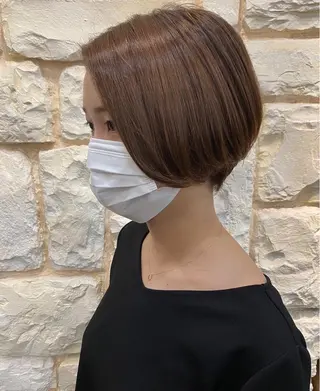 ショート 石原 姫菜のヘアスタイル