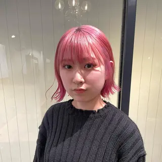 ミディアム 🤍透明感カラー/ レイヤー/SUのヘアスタイル