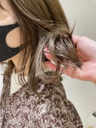 ミディアム カラー 美容室Violet所属・伊藤 ひかりのヘアスタイル