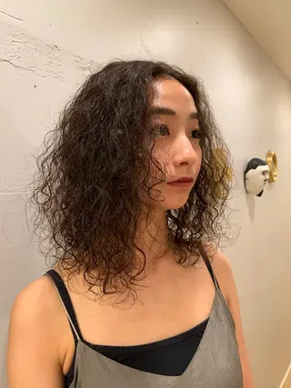 パーマ 村田 陸のヘアスタイル