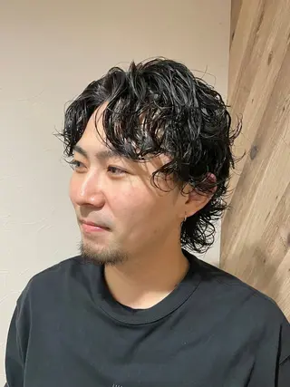 パーマ メンズ grAt所属・森 真伊希のヘアスタイル