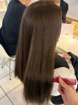 ロング カラー 🩰韓国レイヤー🩷 艶カラー🌷小栁歩美のヘアスタイル