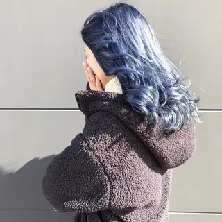 ロング カラー ヘアアレンジ 吉野 優子のマツエク・マツパデザイン