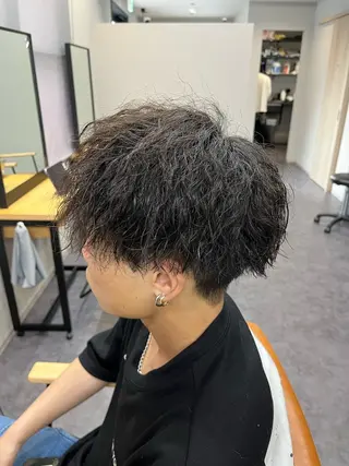 パーマ メンズ mare宇部高前店 /スタッフモデルのヘアスタイル