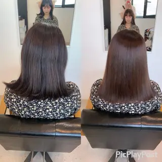 Agu hair emio城陽所属・Agu peachのヘアスタイル